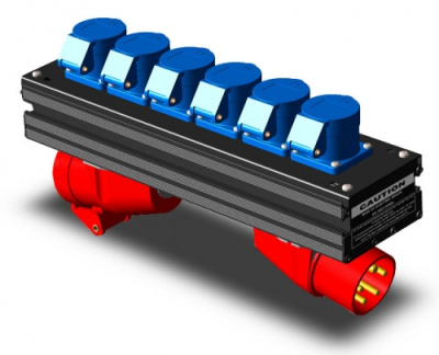 PD-6 Cross CEE Touring Power Distributor