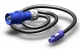 PS CEE-Powercon Adapter