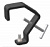 Clamp 80mm Black