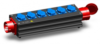 PD-6 Schuko TV Power Distributor