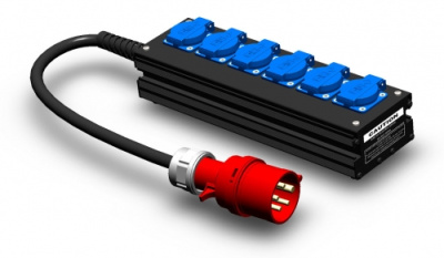 PD-6 Schuko Touring Power Distributor
