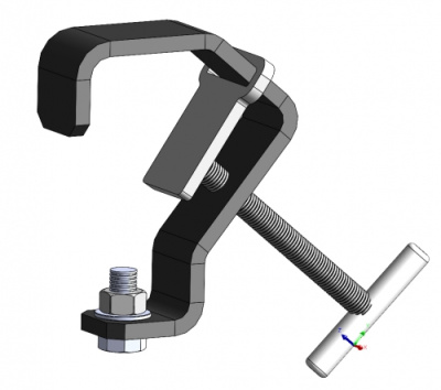 Clamp 60mm Black